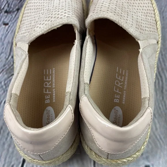 DR SCHOLLS BE FREE ENERGY TECHNOLOGY Lt Pink Slip On Espadrille Flats - Picture 15 of 17